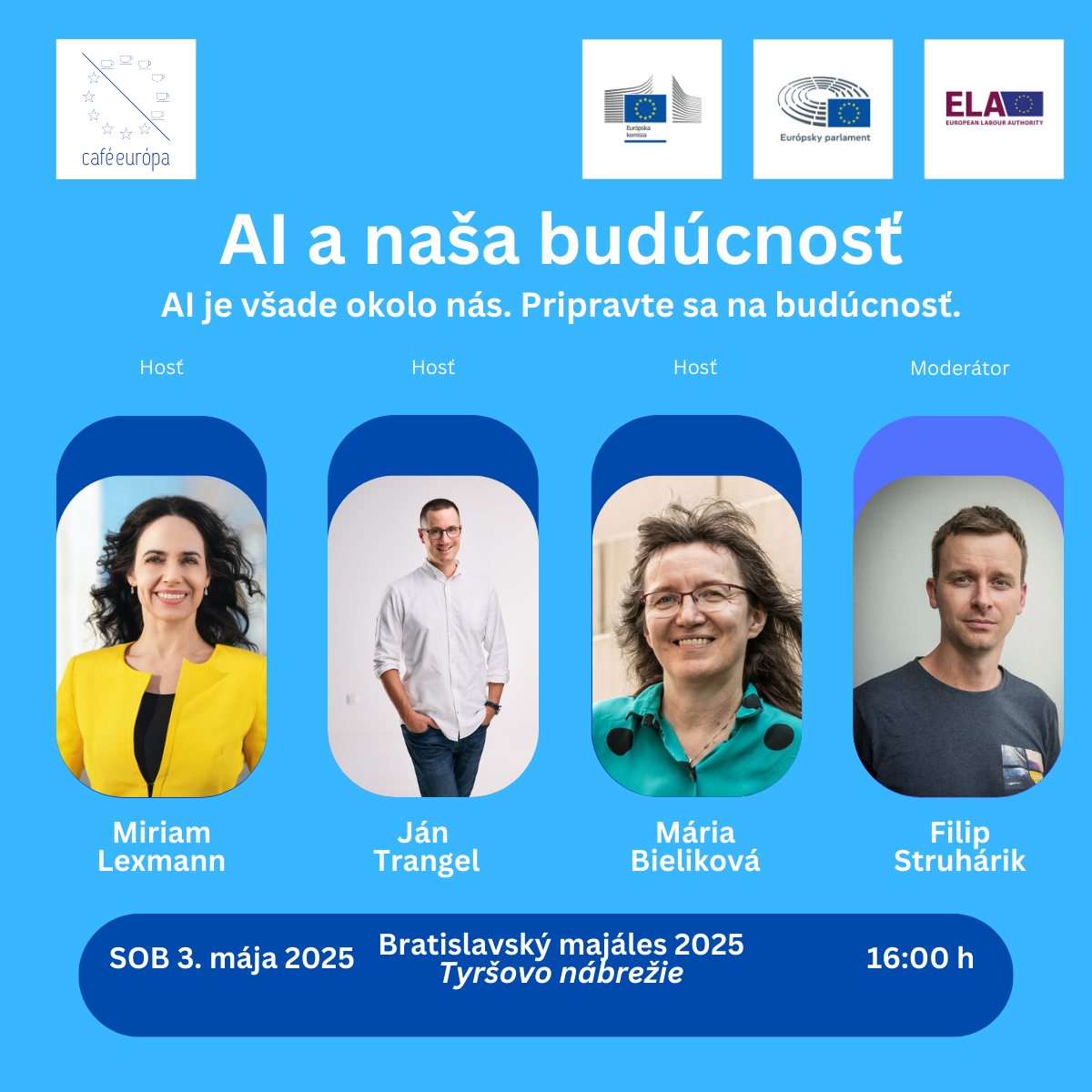 Na obrázku sa nachádzajú hostia v diskusii